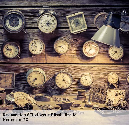 Restauration d'Horlogerie  elisabethville-78410 Horlogerie 78