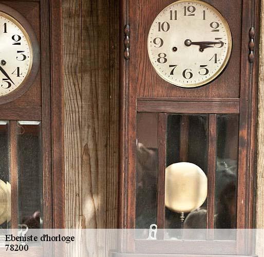 Ebeniste d'horloge  fontenay-mauvoisin-78200 Horlogerie 78